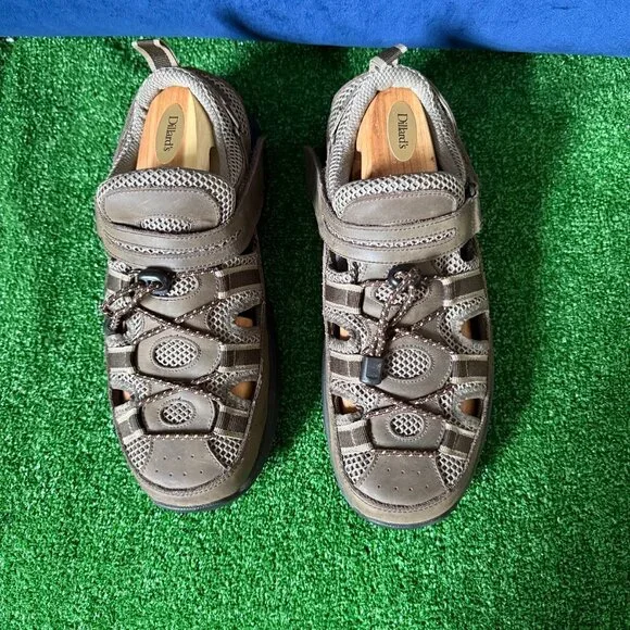 Orthofeet Clearwater 573 Sandals Mens 11 2E Wide Fisherman 2 Strap Comfort Shoes - Picture 3 of 13